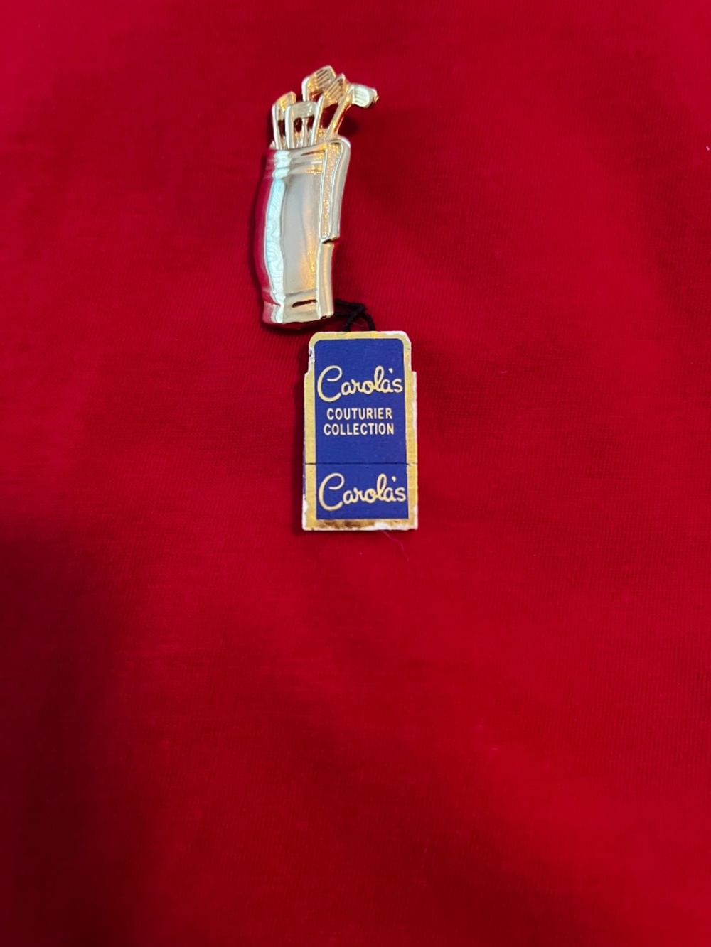 Ladies Golf bag Pin